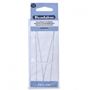 Beadalon flexibel F&auml;delnadel 12.7cm Silber