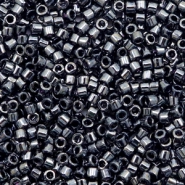 Miyuki Perlen delica's 11/0 Opaque gunmetal grey DB-1