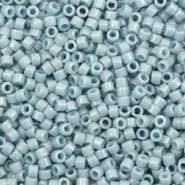 Miyuki Perlen delica's 11/0 Duracoat opaque dyed moody blue