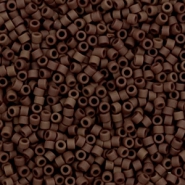Miyuki Perlen delica's 11/0 Opaque matte espresso brown DB-1910