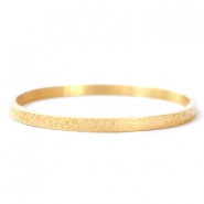 Armb&auml;nder aus Stainless Steel - Rostfreiem Stahl Leopard Print Gold