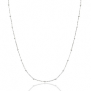 Ketten aus Stainless Steel - Rostfreiem Stahl Kugel Silver