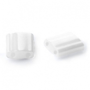 Miyuki Perlen tila 5x5mm Ceylon pearl white TL-420