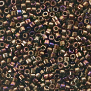 Miyuki Perlen delica's 11/0 Metallic iris brown DB-7