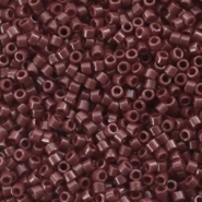 Miyuki Perlen delica's 11/0 Opaque currant brown DB-1134