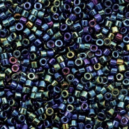 Miyuki Perlen delica's 11/0 Metallic iris variegated blue DB-5