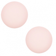 12 mm classic Cabochon Polaris Elements matt Delicacy pink