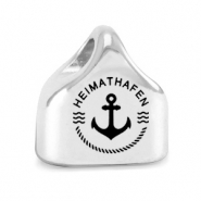 Metall Endkappen DQ Anker Mix & Match Antik silber (Nickelfrei)