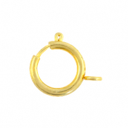 Stainless Steel - Rostfrei Stahl Schmuckzubehör Rettungsring Verschluss 12mm Gold
