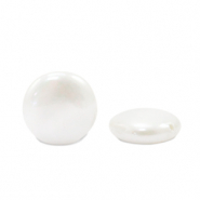 Muschel pearl shine Perle round 12mm White