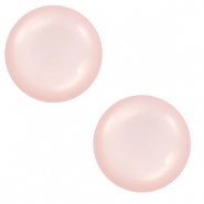 12 mm classic Cabochon Polaris Elements Shiny Hortensia pink