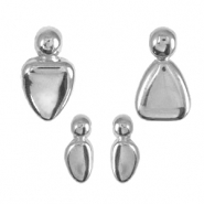 Metall Anh&auml;nger DQ Family Antik silber (Nickelfrei)