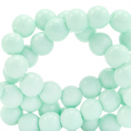 4 mm Glasperlen opaque Soothing sea green