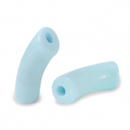 Acryl perlen Tube Light blue
