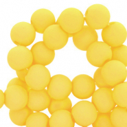 8 mm Acrylperlen Blazing yellow