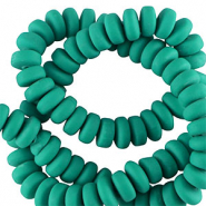 Polymer Perlen Rondell 7mm Mayan green