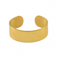 Stainless Steel - Rostfrei Stahl Schmuckzubehör Ringe Gold