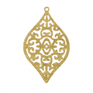 Stainless Steel - Rostfrei Stahl Anh&auml;nger Bohemian Gold