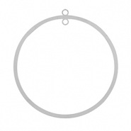 Stainless Steel - Rostfrei Stahl Anh&auml;nger 52mm Silver