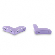 Tile beads Pfeil Paisley purple