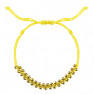 Armb&auml;nder Stainless steel Beads Yellow-gold