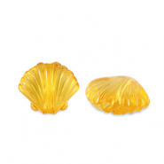 Acryl Perlen Muschel Transparent spectra yellow