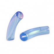 Tube Acrylperlen Carolina blue-AB coating