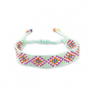 Armb&auml;nder Mint green-purple
