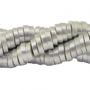 Katsuki Perlen 6mm Silver-pearl shine coating