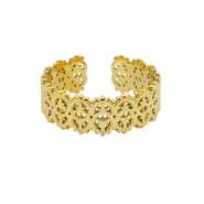 Ringe aus Stainless Steel - Rostfreiem Stahl Gold