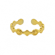 Ringe aus Stainless Steel - Rostfreiem Stahl Gold