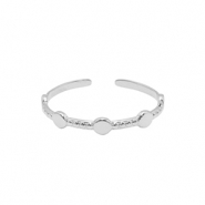 Ringe aus Stainless Steel - Rostfreiem Stahl Silber