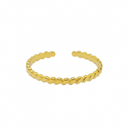 Ringe aus Stainless Steel - Rostfreiem Stahl Gold