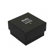 Schmuck-(Geschenk)-Box "Pretty things inside"&nbsp; Black