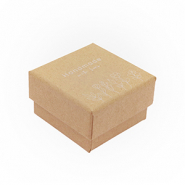 Schmuck-(Geschenk)-Box "handmade with love"&nbsp;Flowers Brown