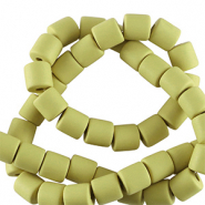 Polymer Perlen 6mm Light olive green