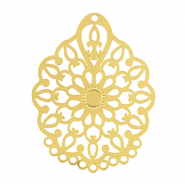 Stainless Steel - Rostfrei Stahl Anhänger Bohemian Gold