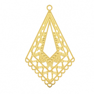 Stainless Steel - Rostfrei Stahl Anhänger Bohemian Gold