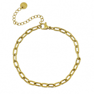 Armbänder aus Stainless Steel - Rostfreiem Stahl Gold