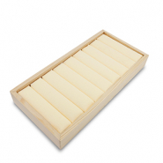 Schmuckdisplay f&uuml;r Ringe Natural-beige