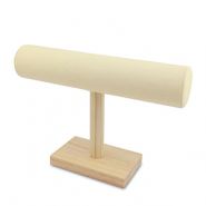 Schmuckdisplay f&uuml;r Armb&auml;nder Natural-beige