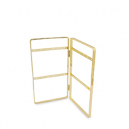 Schmuckdisplay für Ohrringe Gold