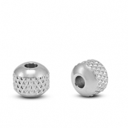 Stainless Steel - Rostfrei Stahl Perlen 6mm Silver