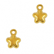 Metall Anhänger DQ Gold (Nickelfrei)