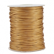 Makramee Band geflochten 1.5mm Gold