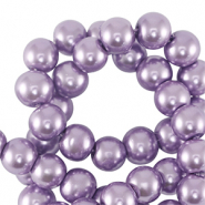 Glaswachsperlen 6mm Lilac purple