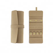 Schmuckreiseetui Klein Taupe