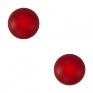 4  mm soft Cabochon "Geburtssteine" Januar Polaris Elements SS16 shiny Wine red