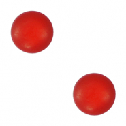 4  mm soft Cabochon "Geburtssteine" Juli Polaris Elements SS16 shiny Berry red
