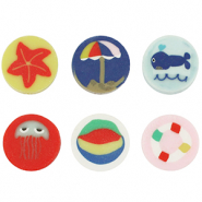 Polymer Perlen Strand Multicolour